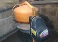 Grajewo ogłoszenia: Pomarańczowa betoniarka dwufazowa ,pojemność 100 litrów... - zdjęcie