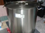 Grajewo ogłoszenia: Sprzedam duży garnek ok 125l  ze stali nierdzewnej, nowy - zdjęcie