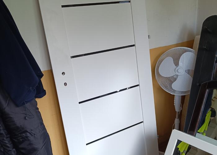 Grajewo ogłoszenia: Nowe drzwi prawe 80 wysokość 198cm