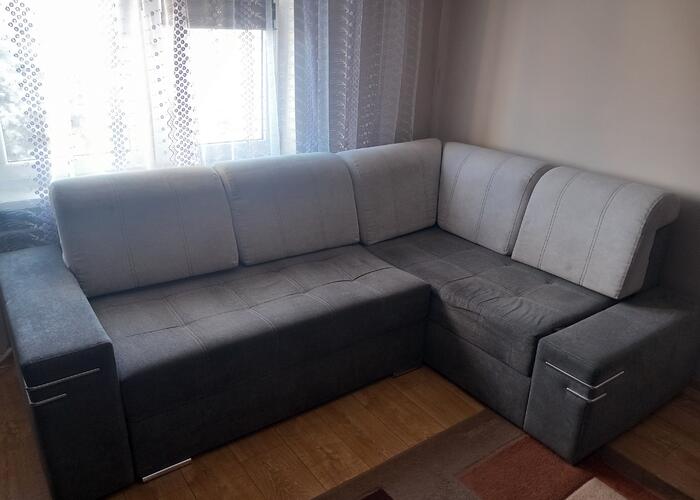 Grajewo ogłoszenia: Sprzedam rogówkę z funkcją spania. 
Wymiary rogówki 247/164