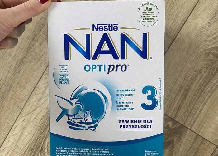 Grajewo ogłoszenia: Sprzedam mleko modyfikowane NAN NESTLE opti pro 3, nowe...