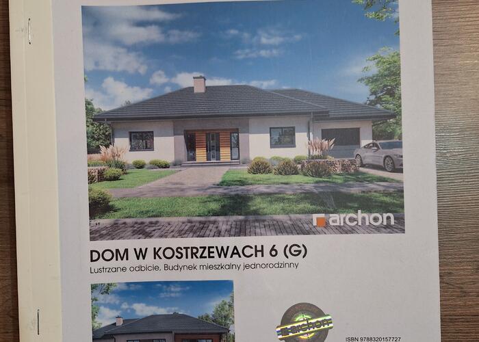 Grajewo ogłoszenia: Sprzedam nowy projekt domu firmy Archon - Dom w kostrzewach 6 (G) -...